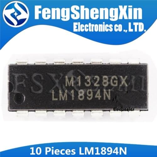 10pcs LM1894N DIP-14 LM1894 DIP14 Audio digital IC