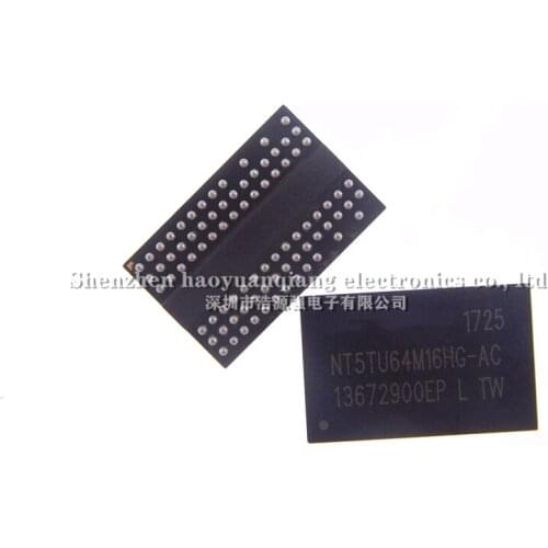 100% NT5TU64M16HG-AC original genuine 1G large capacity DDR2 memory chip IC NT5TU64M16HG