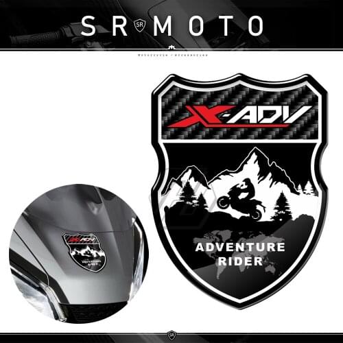 3D Motorcycle Sticker Case for HONDA X-ADV XADV 150 250 300 750 Adventure Rider Decals