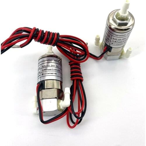 4pcs Large format printer 3way electric solenoid valve for crystaljet infiniti phaeton straight head JYY solenoid valve