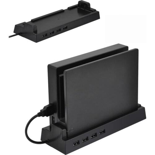 Nintend Switch HUB Stand 4 USB Port Hub External Splitter Expansion Adapter For Nintendoswitch Nintendo NS Console Accessories
