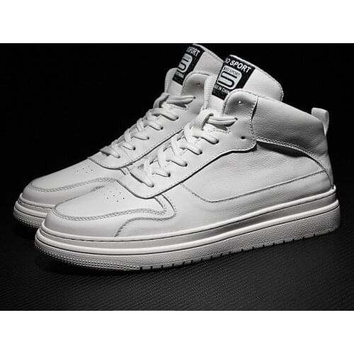 2020 Men Boots Autumn Winter Warm Male Flat Shoes Soft Comfortable Casual White Shoes for Men Snow Boots