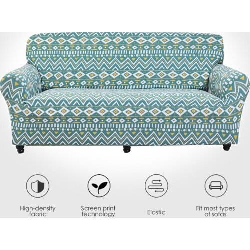 Stretch Sofa Cover Bohemia Elastic All-inclusive Cover for Sofa Spandex Couch Slipcover
