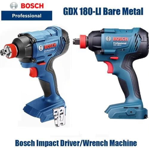 Bosch Power Tools GDX180-Li Electric Screwdriver Electric Screwdriver Electric Wrench Lithium Impact Wrench (Bare Metal)