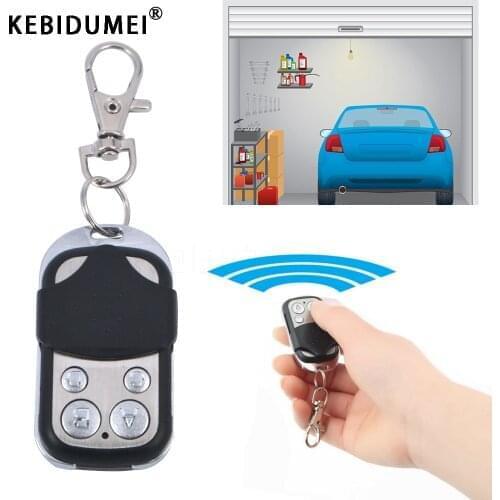 Kebidumei 433Mhz 4 Buttons Smart Electric Cloning Wireless Remote Control Gate Garage Door Auto Keychain 4 Channel Car Keyless