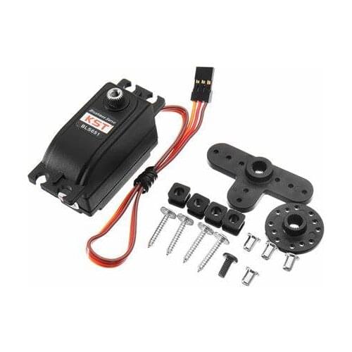 KST BLS651 Metal Gear 13KG Brushless Digital Wing Low Profile Servo for RC 1/10 Car TRUCK HSP HPI