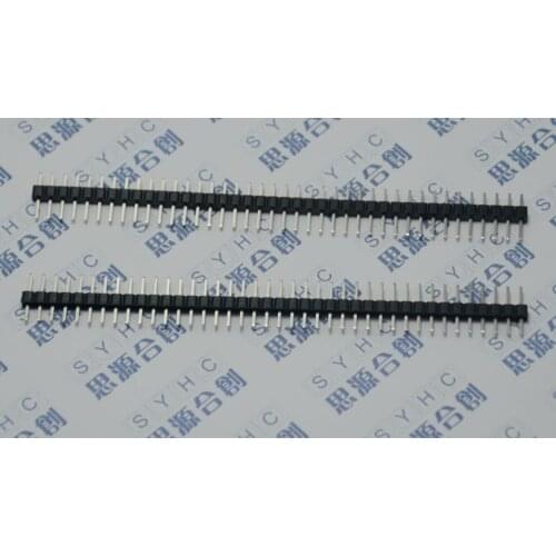 Kualitas tinggi 10 Pcs 40 pins,2.0MM Baris tunggal putaran socket kepala, Konektor pengiriman gratis perempuan