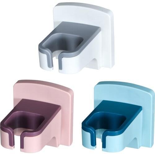 Hair Dryer Holder Plastic Wall Mounted Storage Rack Barber Salon Styling Organizer For Bathroom Dryer Stand Storage heathly