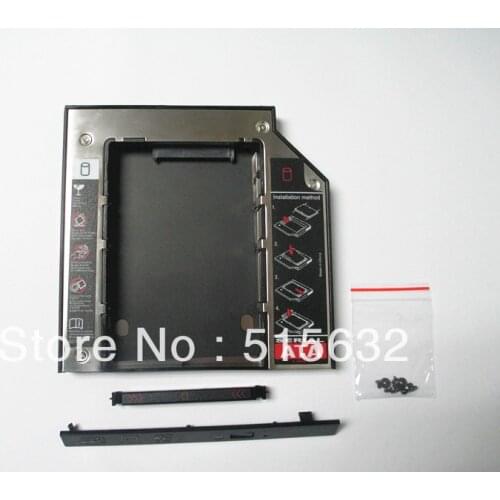 New SATA 2nd HDD SSD Hard Drive Disk Caddy Optical CD Bay Adapter for Asus K53SV