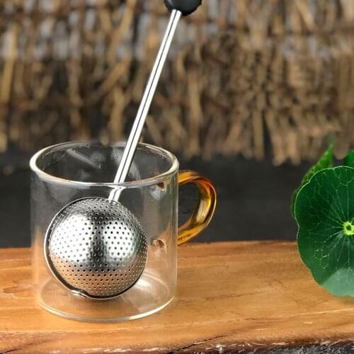 Stainless Steel rotating Teapot Tea Portable Tea Ball Bag Infuser Filter Spice Leaf Strainer Diffuser Home Supplies