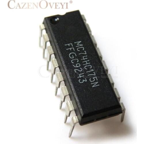 10pcs/lot SN74HC175N HD74HC175P 74HC175 DIP-16 new original In Stock