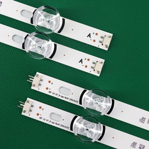 100% new original 8 PCS(4*A,4*B) LED for LG INNOTEK DRT 3.0 42"-A/B Type 6916L 1709B 1710B 1957E 1956E 6916L-1956A