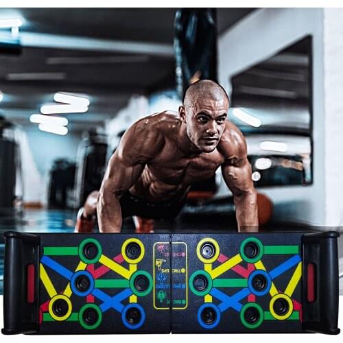 14 in 1 Power Press Multifunction Push Up Rack Training Board Comprehensive Fitness Exercise Push-up Stands Body Building Sport