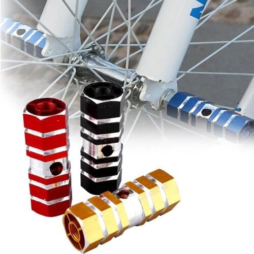 2PCs Non-Slip Bicycle Pedal MTB Mountain Bike Components Front And Rear Axles Pedal Outdoor Cycling Safety Bicycle Accessories