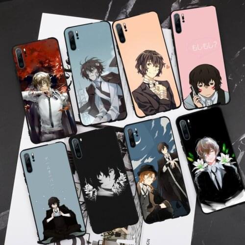 Bungo Stray Dog Anime Phone Case For Huawei P20 P30 P40 lite Pro P Smart 2019 Mate 10 20 Lite Pro Nova 5t