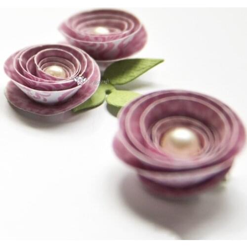 New Roll flower decoration Metal Cutting Dies Stencils DIY Scrapbooking Paper/photo Cards Embossing Dies
