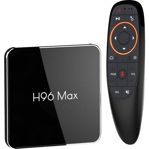 H96 MAX-X2 Android 8.1 4K TV Box 2G+16G Quad Core Voice Control WiFi 3D US