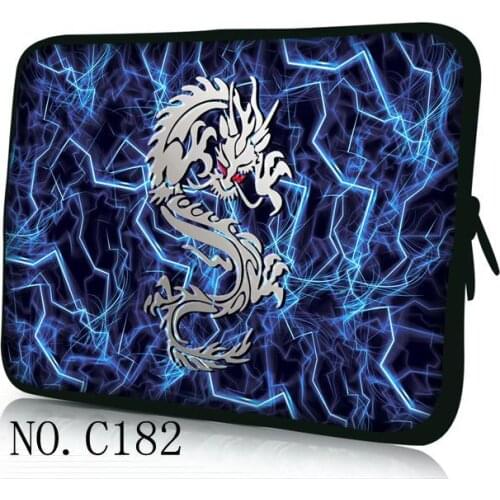 China Dragon Laptop Sleeve Case For Laptop 11",13",14",15.6 17 Bag For Macbook Air 2020 Pro 16 13.3" 15.4 Retina 15 12" Funda