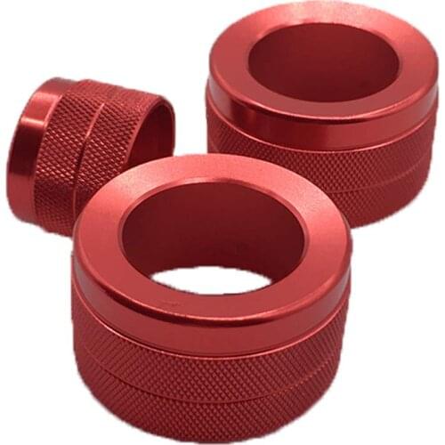 Radio Volume Button Knob Ring Cover Aluminum Alloy Fit for 2011-2016 BMW F10 F11 F07 5 Series 5GT 2011-2017 F12 F13 F06 6