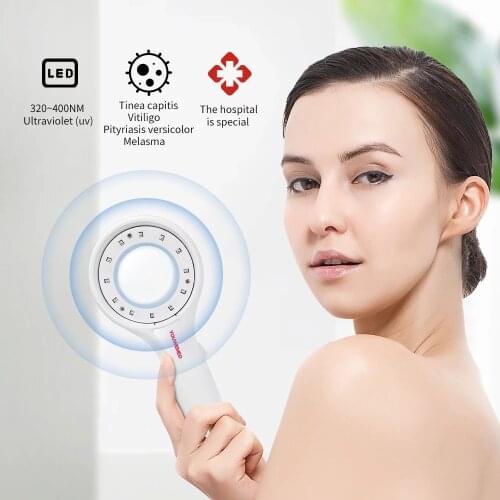 YOUWEMED Medical WOODs Lamp Skin Fungus Detector Vitiligo Pityriasis Melasma Versicolor Detector WOODs Light Examination