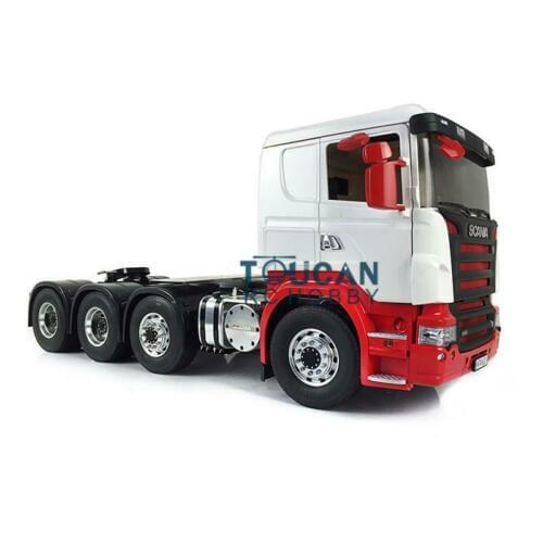 LESU 1/14 Metal Chassis 8*8 RC Tractor Truck Model Hercul TMY Sca Cabin THZH0535-SMT2