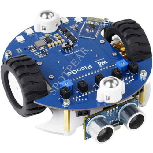 Raspberry Pi Pico PicoGo Mobile Robot Based Remote Control Self Driving