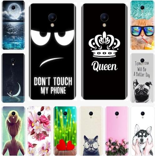 Cute pattern painting Back Cover For Meizu M2 M3 M5 M6 Note Soft Silicone Phone Case For Meizu M6 M6S M6T M5 M5C M5S M3 M3S M2