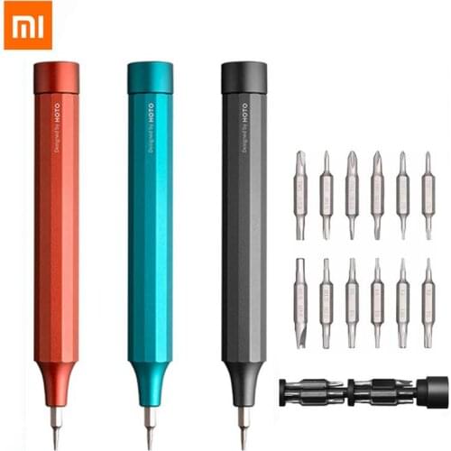 HOTO Precision Screwdriver Set Double Screw Bits 24PCS Bits With Magnetic Design Portable Manual Multi-functional Tools 24-In-1
