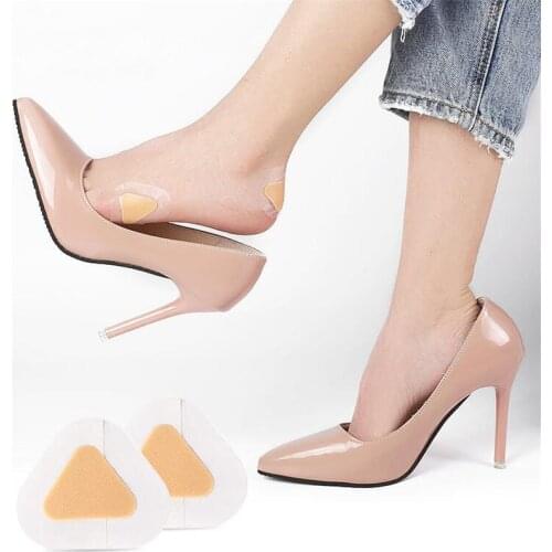 20Pcs Heel Protector Foot Care Foot Sticker Adhesive Foam Waterproof Invisible Heel Patch Anti Blister Friction High Heels Grip