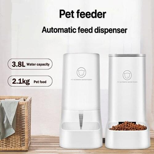 Pet Autommatic Water Feeder/ Feeder Device For Small Cats Medium Dogs Bowl Cat Bowl Pet Bowl