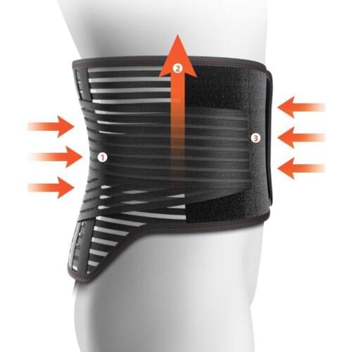 Artificial cartilage support waist belt high elasticity breathable lumbar protrusion treatment device four seasons universal