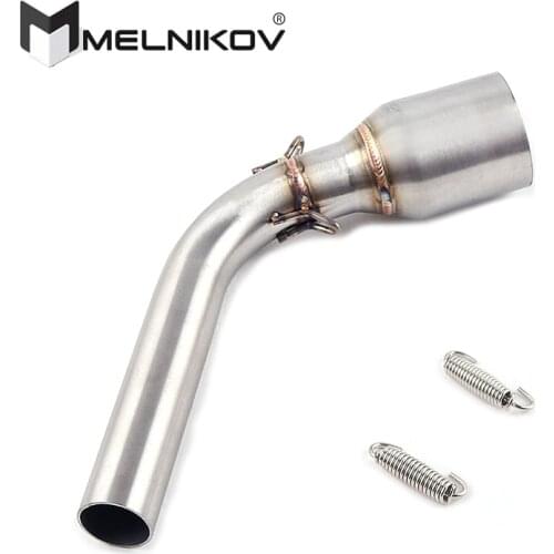 M3 Motorcycle Full System Exhaust Muffler Middle Connect Pipe Slip-On For HONDA GROM MSX 125 MSX125 2012 2013 2014 2015 Exhaust