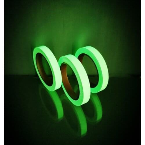 1/1.5/2cm*3m Self-adhesive Luminous Tape Glow In Dark Safety Warning Security Stage Home Decoration Tapes