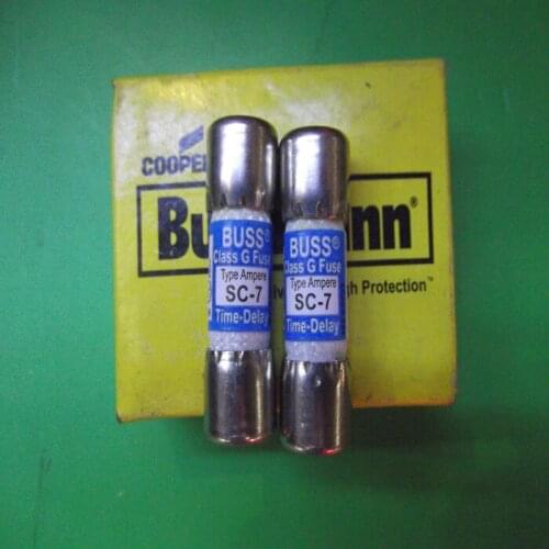 SC-7 new original American BUSSMANN Time-Delay Delay Fuse / Fuse 7A