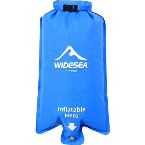 Widesea Camping Inflatable Bag Ultralight Portable Waterproof Folding Air Bag for Sleeping Pad Outdoor Mat Hiking Trekking