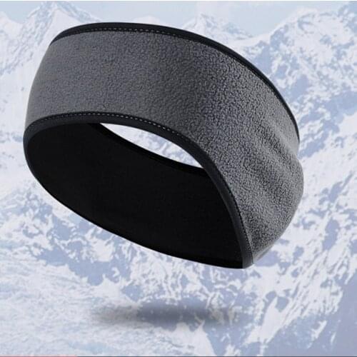 Outdoor Winter Fleece Ear Warmers Sport Headband Men/Women Cycling Skiing Workout Yoga Running Riding Warm Earmuffs Headband