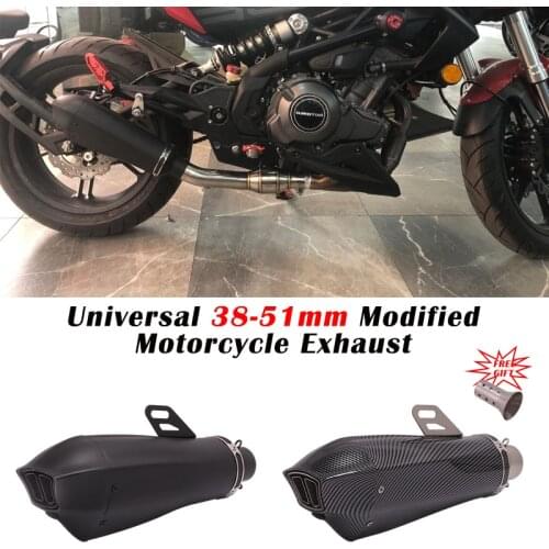 Universal 38- 51mm Exhaust Pipe Escape Yoshimura Modify Motocross Muffler DB Killer For Z900 CB1000R PCX DUKE790 Silencieux Moto