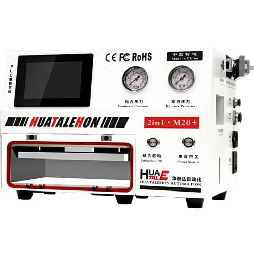 LY HUATALE M20+ M20 Plus MINI OCA Vacuum Laminator Laminating Machine 2 in 1 with Autoclave Bubble Remove Function For 10 inch