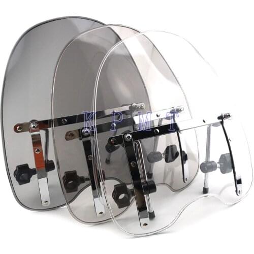 Motorcycle WindScreen For Yamaha For Suzuki For Honda windshield For Harley Davidson Dyna Fatboy XL883 1200 X48 72