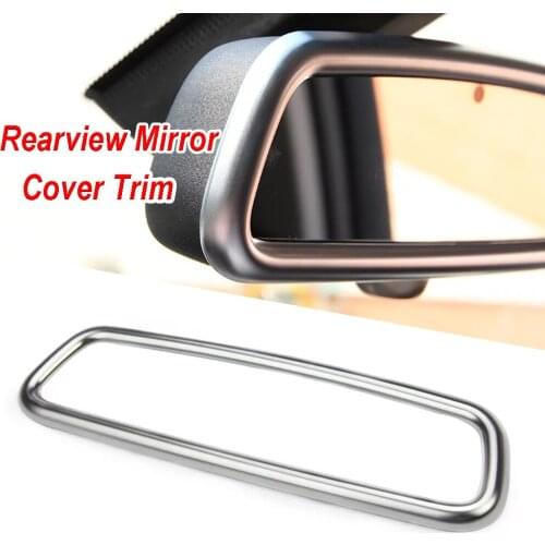 1x New Car Interior Rear View Mirror Cover Trim Frame for Land Rover Range Rover Sport Evoque Discovery 4 Volvo XC60 V60 S40 S60