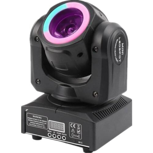 2pcs RGBW 60W Beam LED Moving Head Spot Stage Light With RGB Light Strip Mixed Effect For KTV DJ Disco Bar Wedding Party Show