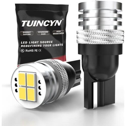 2pcs T10 W5W LED Bulb Car Interior Reading light For Ford Focus 2 3 Fiesta Fusion Ranger Kuga Mondeo MK4 Mustang Escape MK2