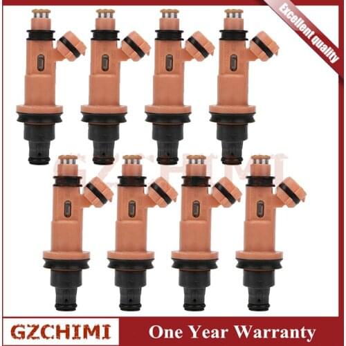 23250-50030 23209-50030 8x Flow Matched Fuel Injector genuine for Lexus LS430 GS430 4.0/4.3 V8