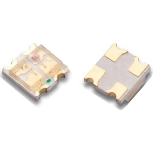 50PCS 3227 SMD LED 1209 Bicolor - Red+BLUE / R+YELLOW / R+YELLOWGREEN RGB - Common Cathode / Common Anode Full Color