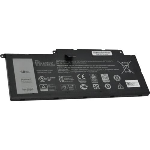 F7HVR G4YJM 062VNH T2T3J Laptop Battery For Dell Inspiron 17 7000 7737 7746 14 15 15r 5545 7537 14-7437 14.8V 58WH