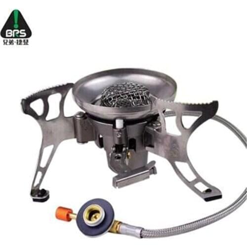 BRS-15 Super Windproof stove Type Outdoor Camping Picnic Cooker Gas Stove Auto ignition Infrared Heating Roasting