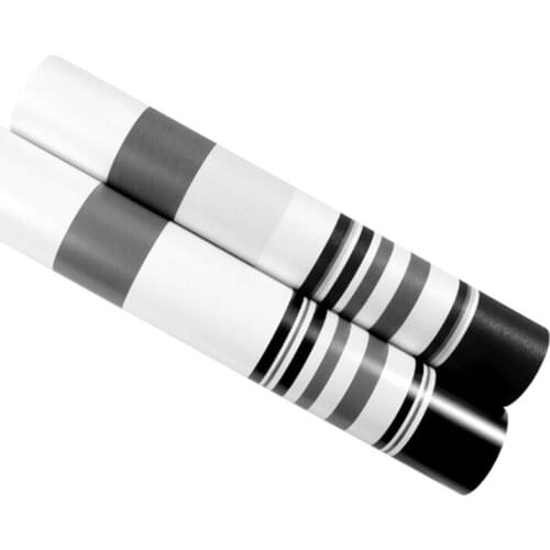 LBER Black and White Gray Striped Non-Woven Wallpaper Tv Background Wall Living Room Modern Minimalist Fashion Wallpaper