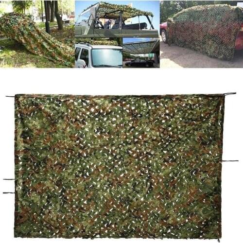 3m x3m / 3m x4m Jungle Camouflage Nets Woodland Army training Camo netting Camping Sun Shelter For Military Car Shade Cover
