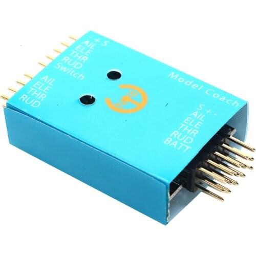 Multiaxial four axis fixed wing model aircraft coach trainer remote control helicopter line futaba trainer