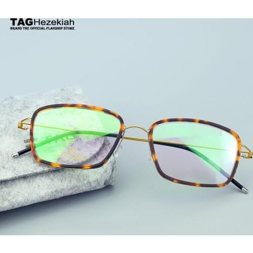 2019 spectacles retro TAG Brand titanium glasses frame men women Myopia prescription eyeglasses transparent glasses computer